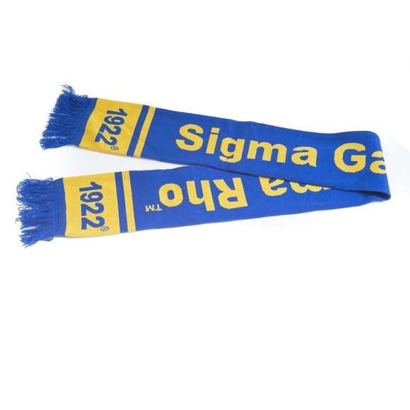Sigma Gamma Rho Knit Scarf - Picture 1 of 1